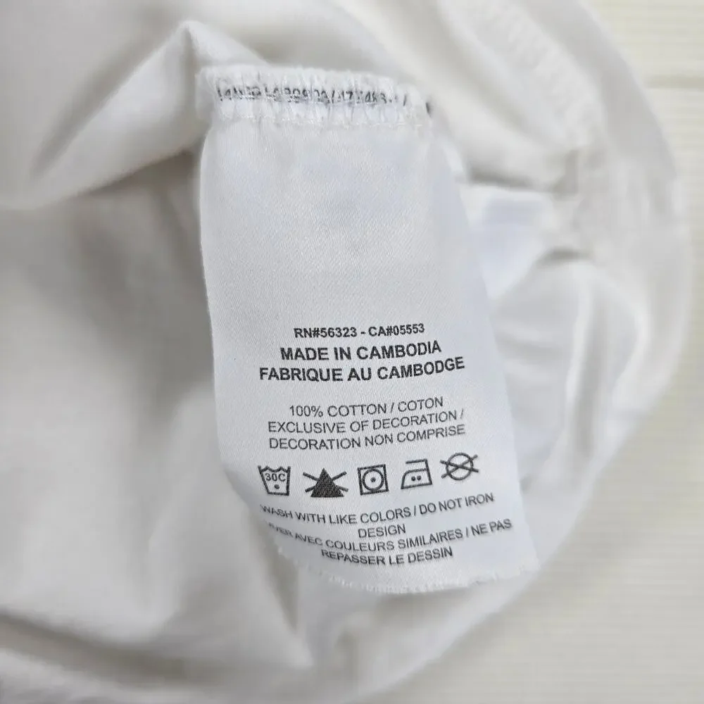 Nike Skateboarding SB White Dog Shoes Graphic T-Shirt Men's‎ Size XL